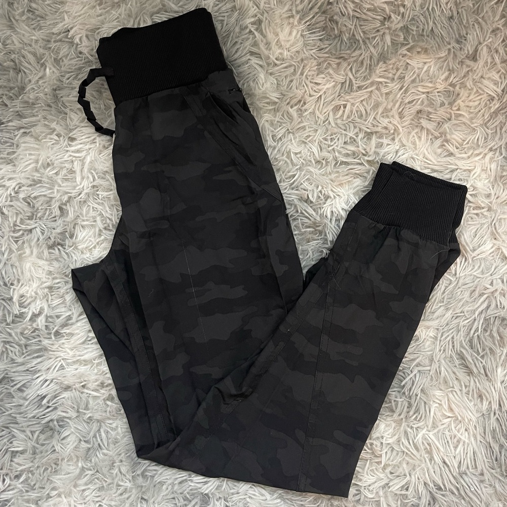 Black Camo Joggers